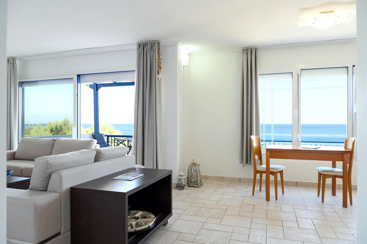 Aliki Studios Paralia Agias Foteinis Exteriér fotografie